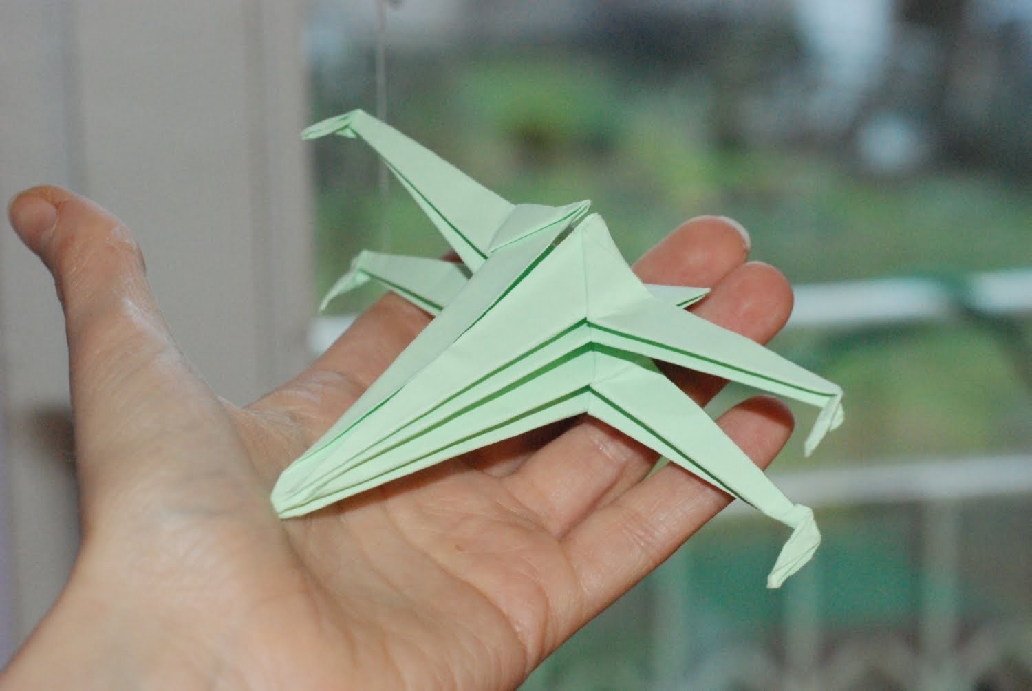Jak zrobić X-wing origami. How to make an origami X-wing