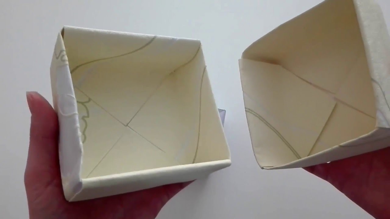 Jak zrobić Pudełko Prezentowe Origami. How to make an Origami Gift Box