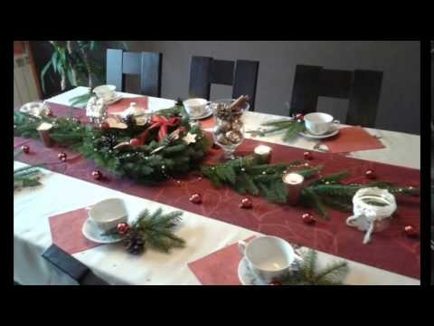 DIY ,dekoracja i ozdoby stołu na Boże Narodzenie  ,jak udekorować stół