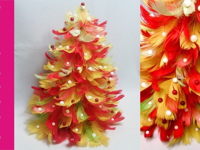 Choinka z piór (Feather Christmas Tree)