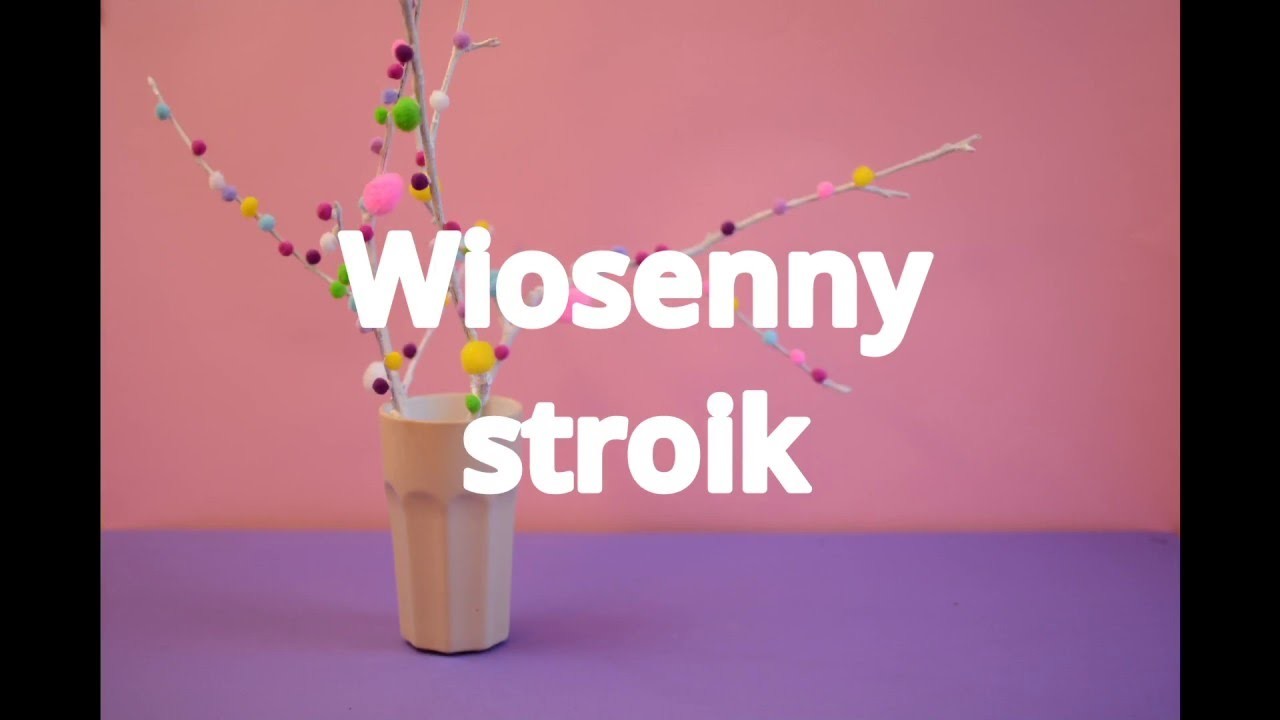 Wiosenny stroik ♡ DIY tutorial ♡ Ruchome Obrazki ♡ Stopmotion