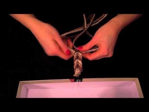 TUTORIAL VIDEO 1 - DIY Naszyjnik ze skręcanych sznurków