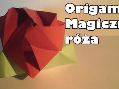 Origami - Magiczna róża