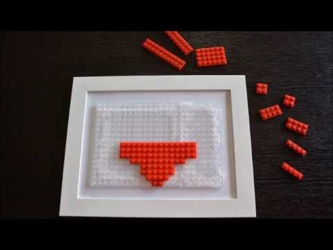 Lego DIY plakat 3D