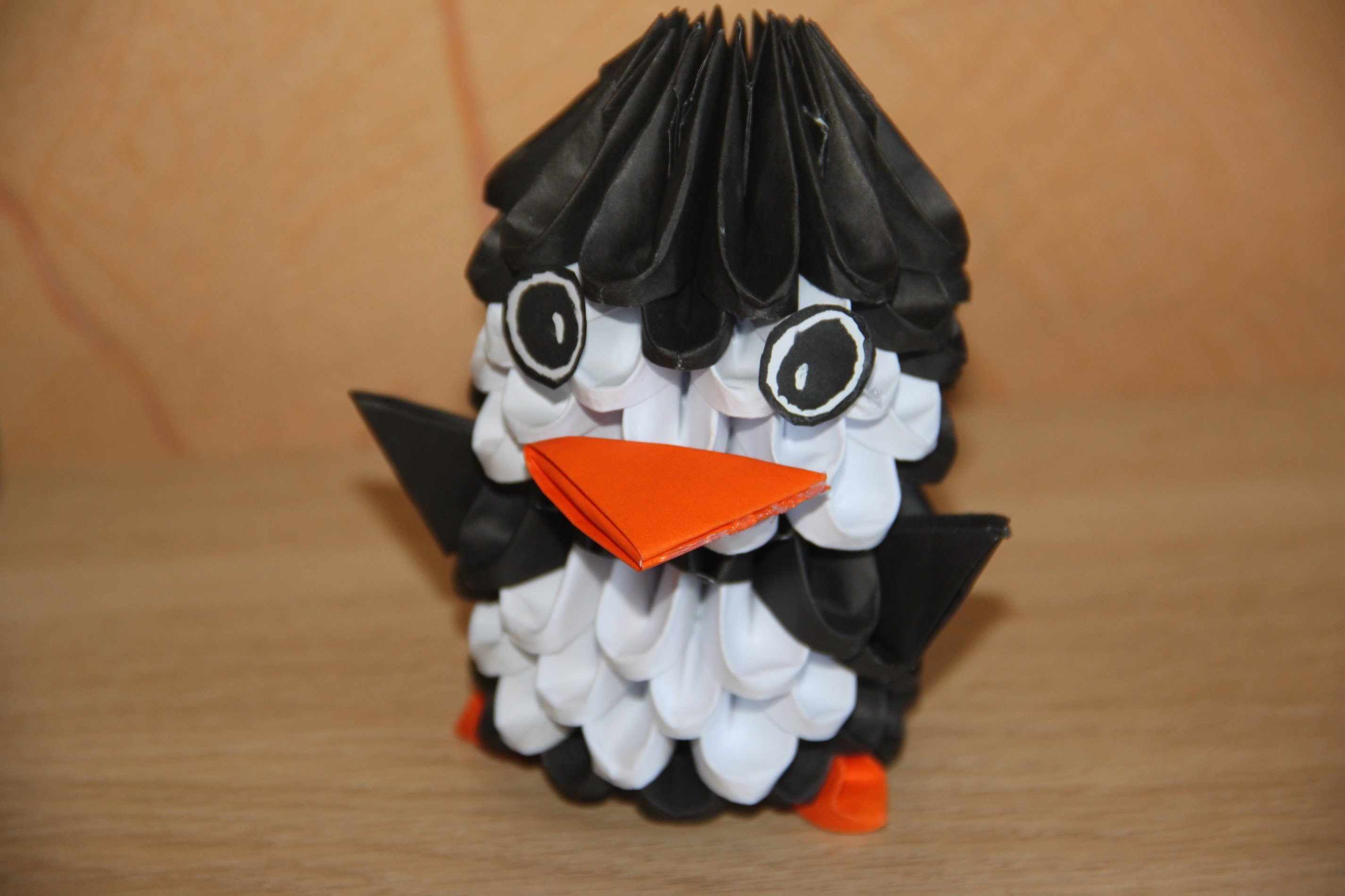 #2 Pingwin - Origami modułowe poradnik