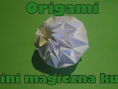 Origami - Mini magiczna kula