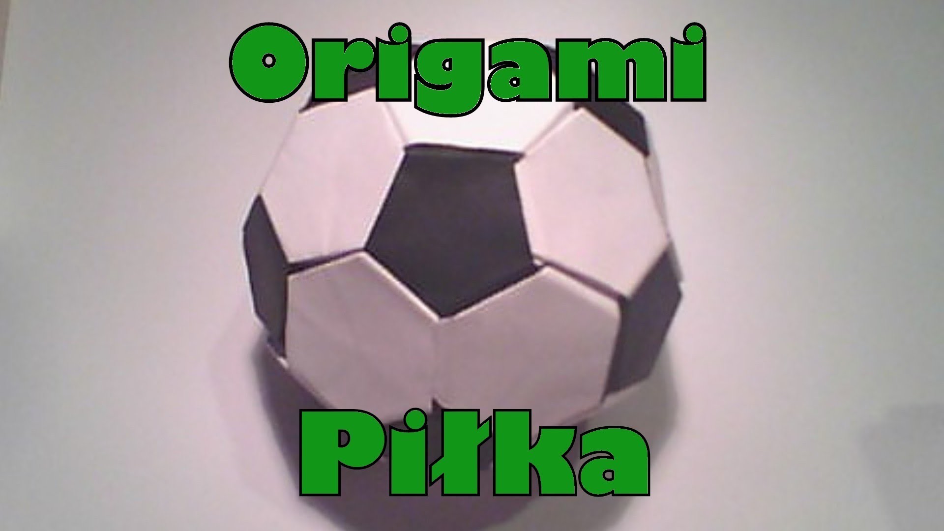 Origami - Piłka