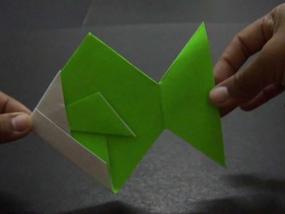 Tutorial Origami Ikan by SyazwanieSuhaimi