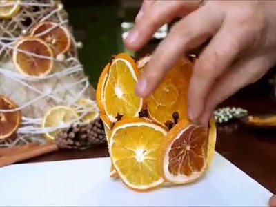 Lampion z pomarańczy. świąteczny lampion. DIY. how to make an orange lamp