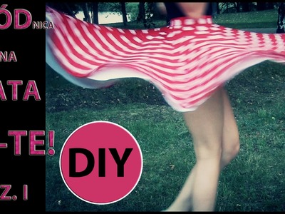 Spódnica  z koła-robimy szablony! CZ I.A circle skirt-we make patterns!DIY! PT I