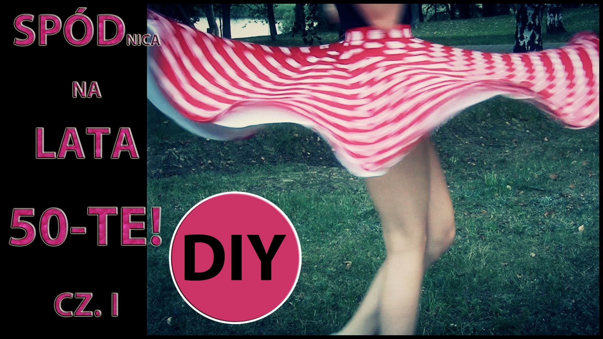 Spódnica  z koła-robimy szablony! CZ I.A circle skirt-we make patterns!DIY! PT I
