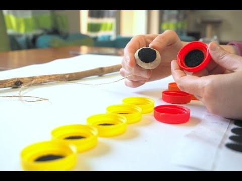 Wędka DIY na rzepy, zabawa edukacyjna dla dzieci