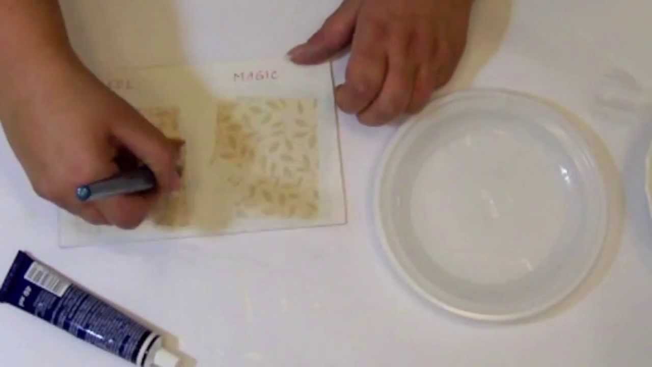 Przyklejanie serwetek decoupage - czym przyklejać serwetki