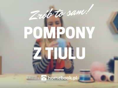 Jak zrobić pompony z tiulu? #DIY #POMPONY #TIULOWE