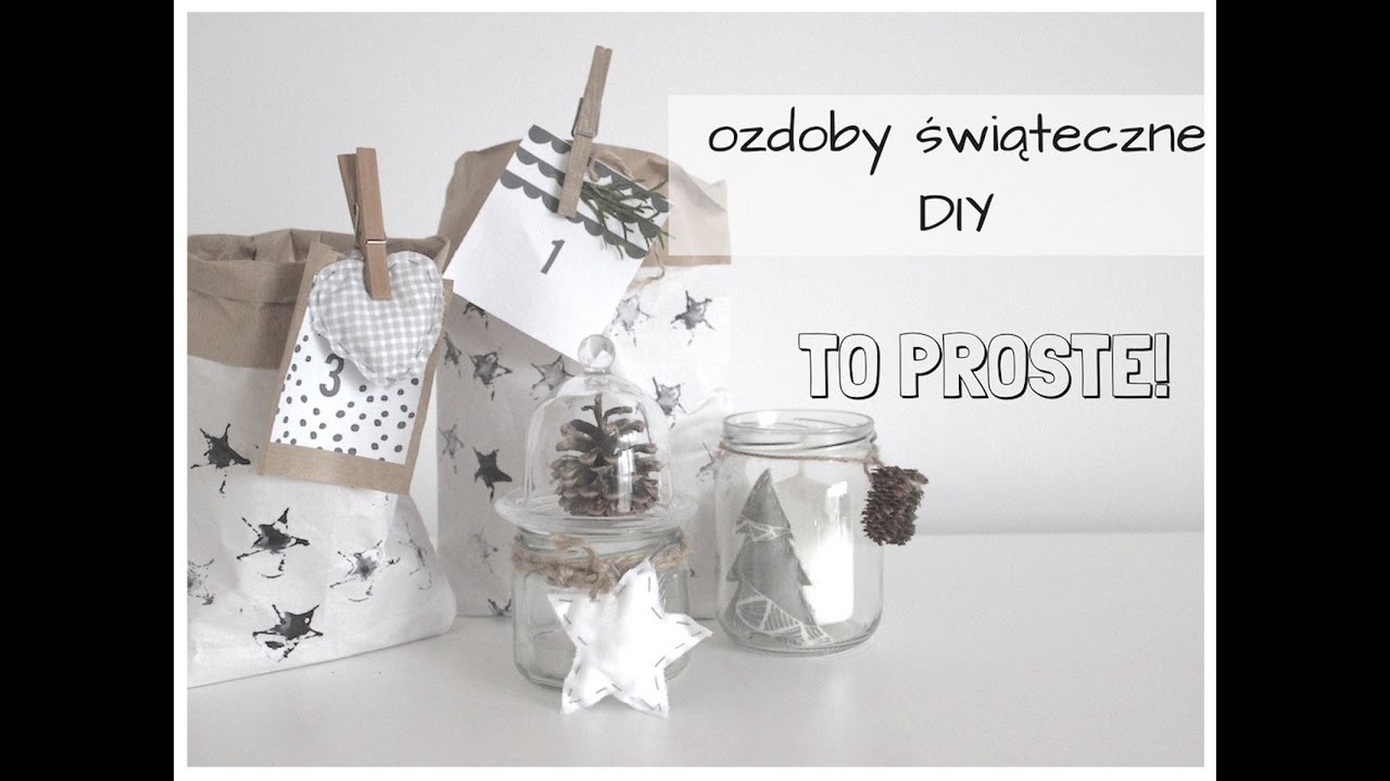 DIY: Jak wykonać ozdoby świąteczne w 15 minut?