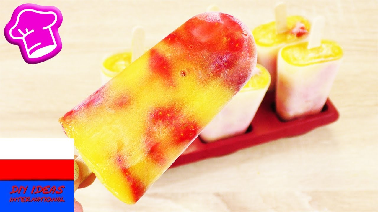 Lody mango-truskawkowe 