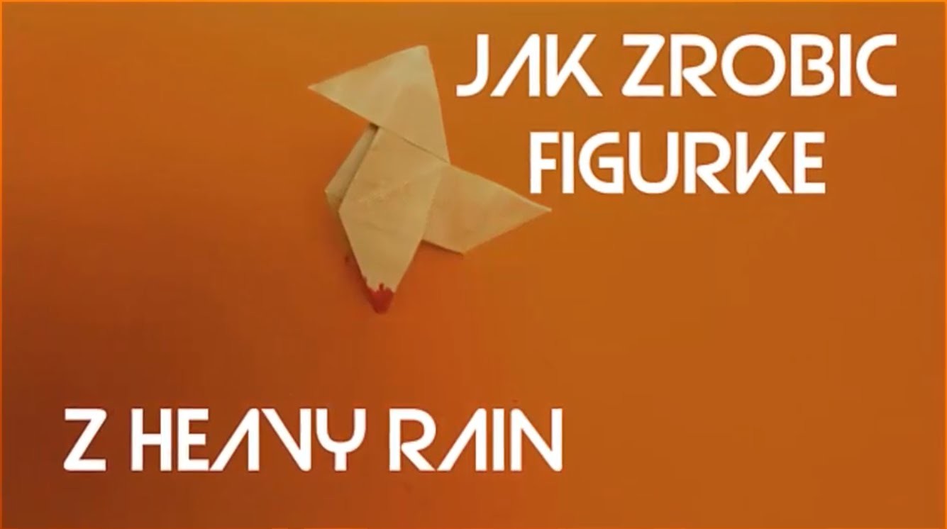 Jak zrobić figurkę z heavy rain. DIY #2