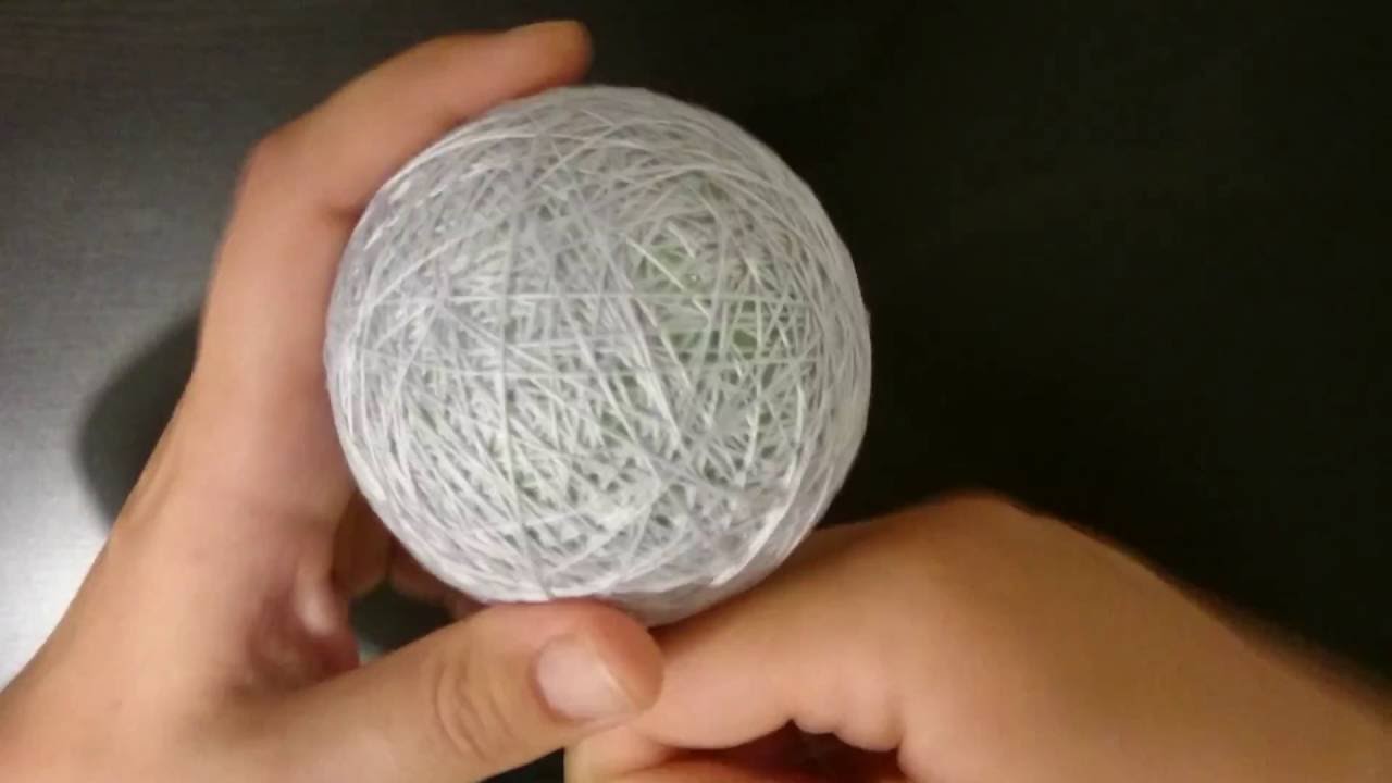 Jak zrobić bawełnianą kulę - cotton balls - DIY