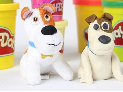 DIY - Jak wykonać Maxa z Ciastoliny? - Play-Doh & Sekretne Życie Zwierzaków - Tutorial