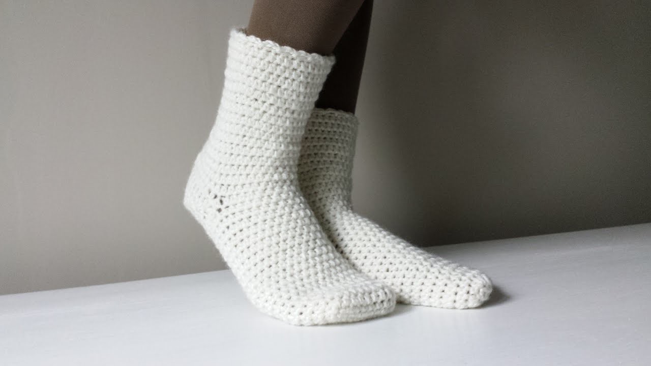 Jak zrobić skarpetki na szydełku 1.2 crochet socks