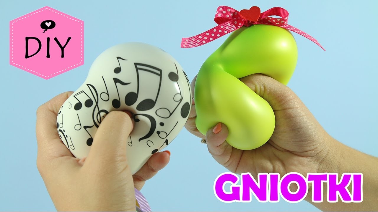 DIY - Gniotki - Piłeczki antystresowe z balonów - HOMEMADE - Patenciaki#