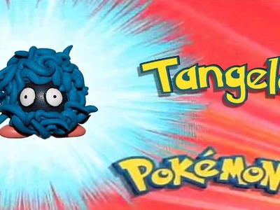 Tutorial: Tangela Pokémon caly polymer clay made hand by Lepiołki