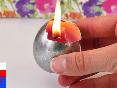 DIY International | prawdziwa świeczka w jajku wielkanocnym | idealny pomysł na prezent