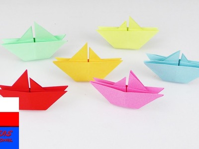 Proste stateczki origami | wprowadzenie dla początkujących | origami dla dzieci