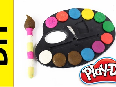 DIY - Jak wykonać Bajkowy Zestaw Malarza z Ciastoliny Play-Doh? - Kreatywne Zabawy - Zrób to sam!