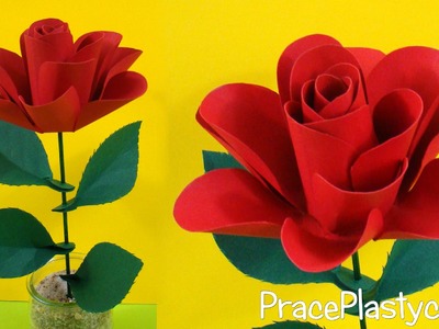 Jak zrobić różę z papieru?