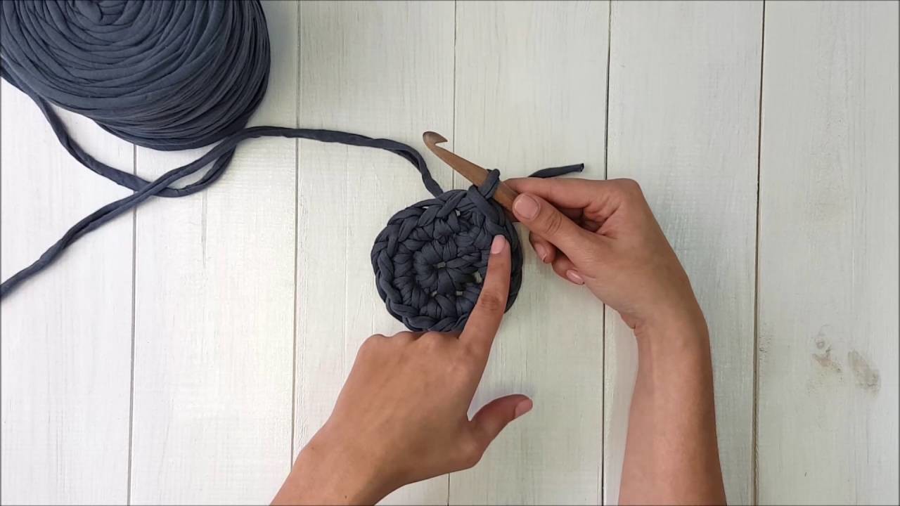 Bobbiny - Magiczne kółko z półsłupków. How to crochet: Magic Ring with Single Crochet
