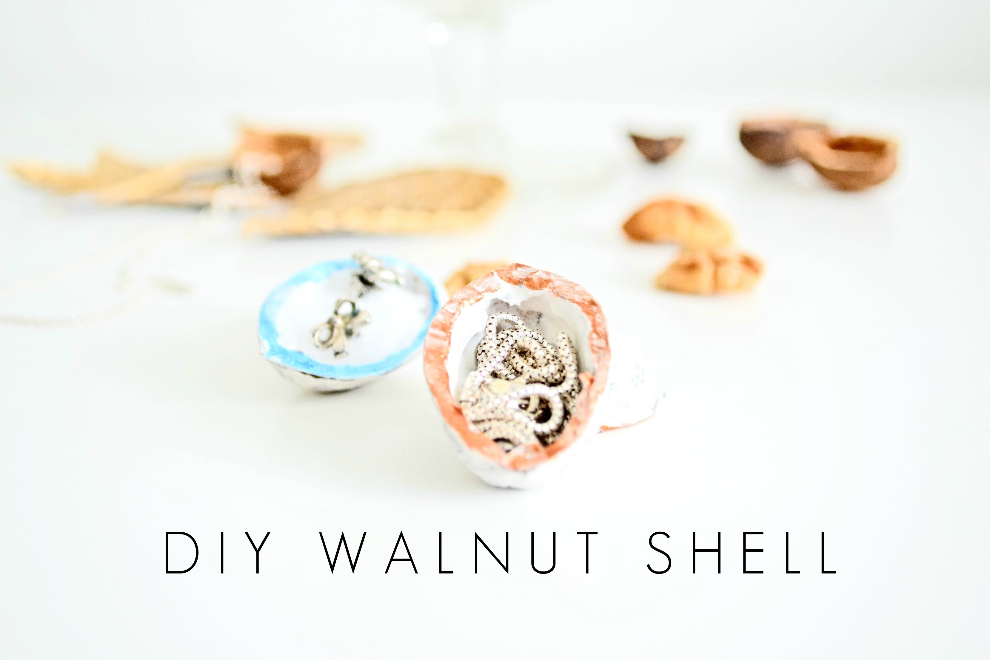 DIY ze skorpuki od orzecha | DIY Walnut Shell | Zrób to Sam!