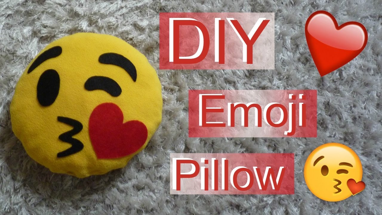 DIY Emoji Pillow | Poduszka Emoji