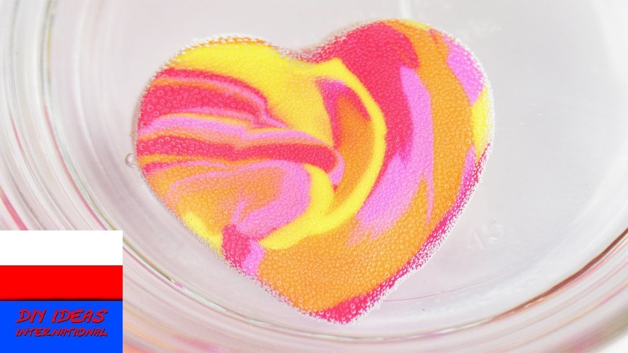 DIY Inspiration | wyzwanie #77  | DIY gumki do mazania | kolorowa gumka w kształcie serca