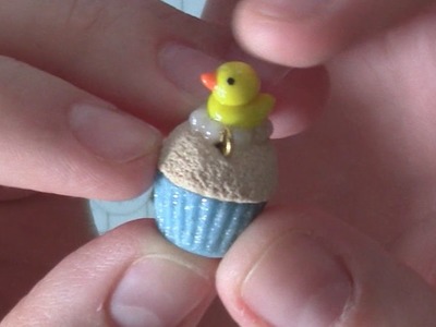 Polymer Clay Cupcake With Duck Tutorial