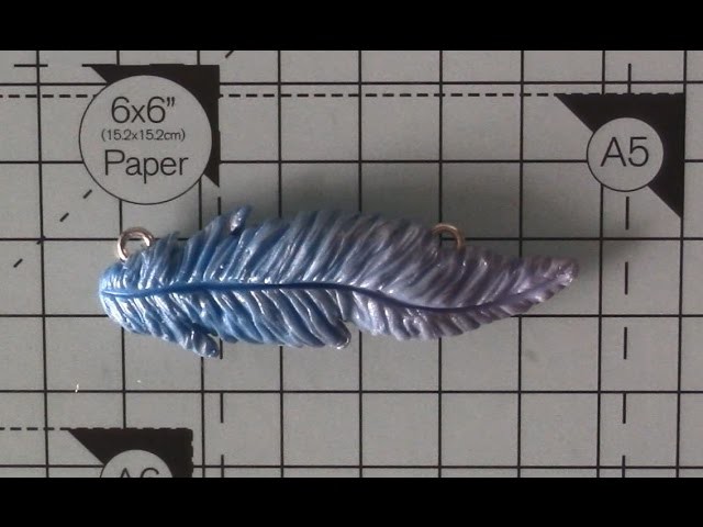Cheap Polymer Clay Challenge Ombre Feather Tutorial