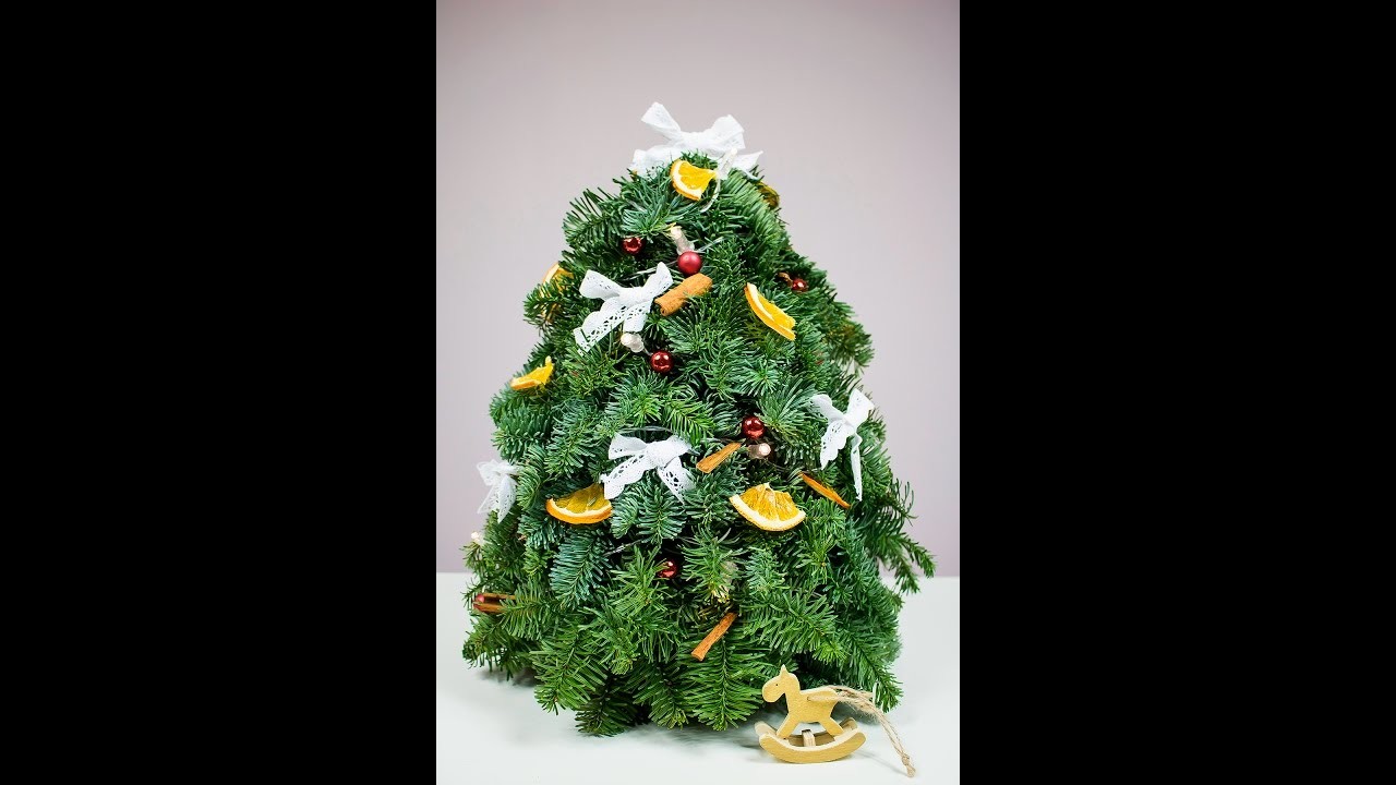 Choinka z gałązek jodły. Jak zrobić choinkę? DIY christmas tree. How to make a Christmas tree