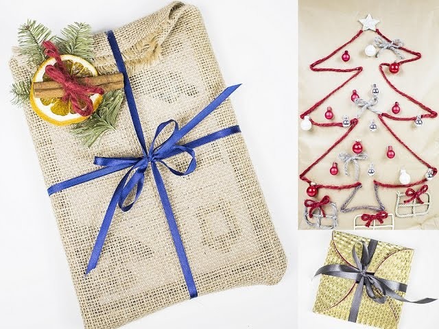 Jak pakować prezenty? Jak spakować prezent? Jak spakować prezent pod choinkę? DIY Gift Wrapping