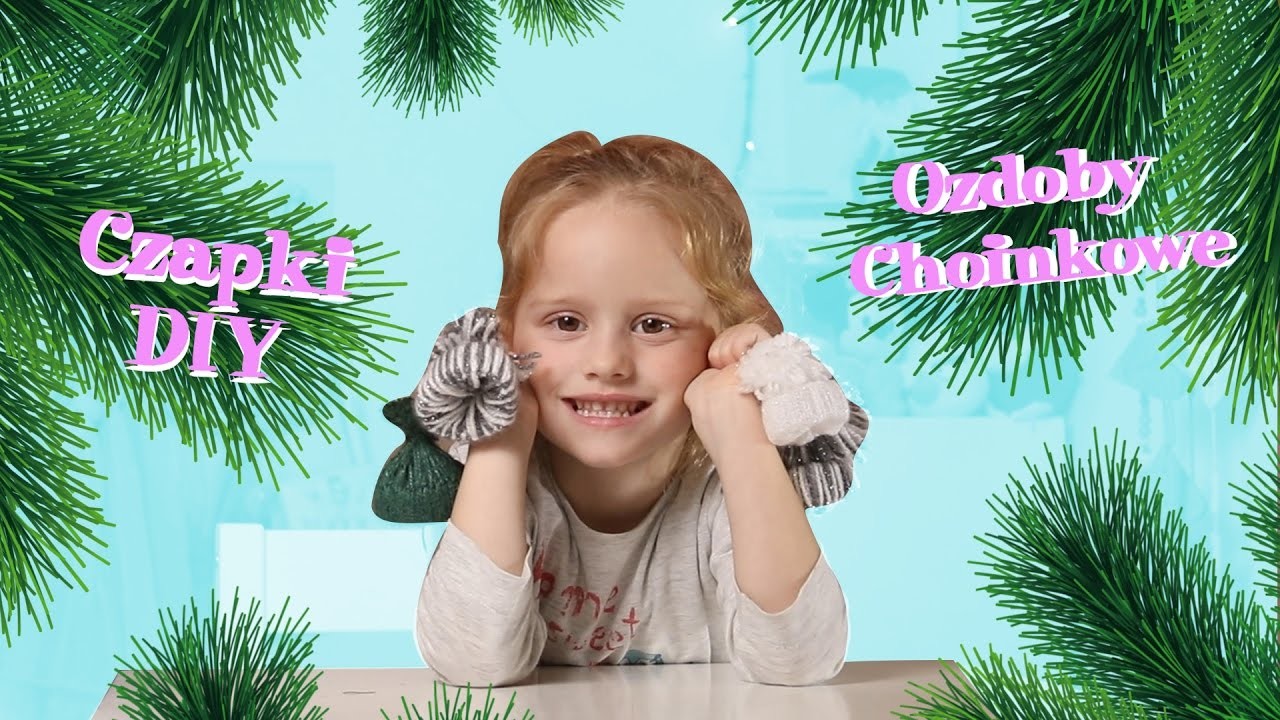 ★ Ozdoby Choinkowe! ★ Czapka z Wełny! ★ Zrób to sam! DIY ★ Mini Hat Christmas Ornaments! ★
