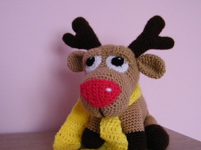 No 96# Renifer na szydełku - Reindeer on crochet - Part 2-4