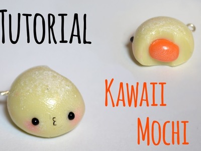 Kawaii mochi z modeliny. Tutorial. DIY. Polymer Clay