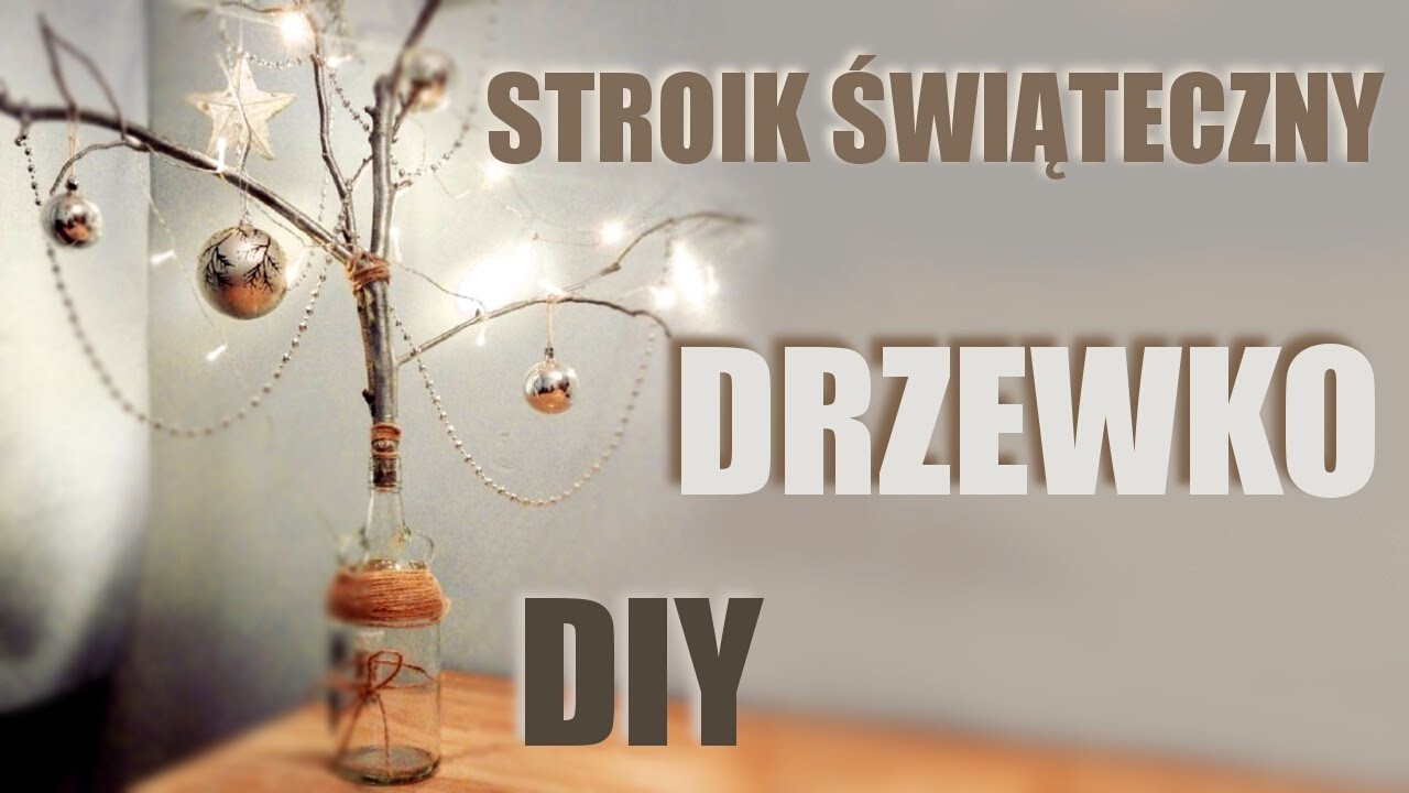 DIY : Drzewko świąteczne zamiast choinki | ZRÓB TO SAM