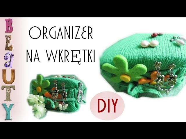 DIY: Jak zrobić organizer na kolczyki wkrętki. Jewerly Organizer