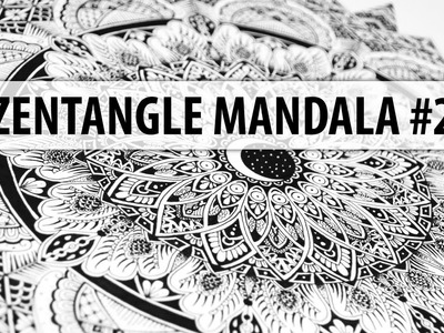 Zentangle Mandala #2