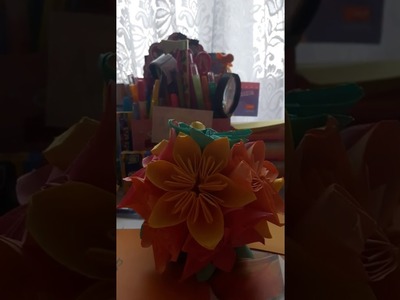 Jak zrobić kwiatka origami