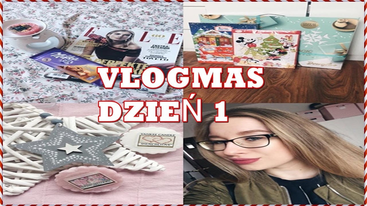 VLOGMAS DZIEŃ 1 ❄ 2016 I KALENDARZE ADWENTOWE,ZAKUPY, & KALENDARZ DIY