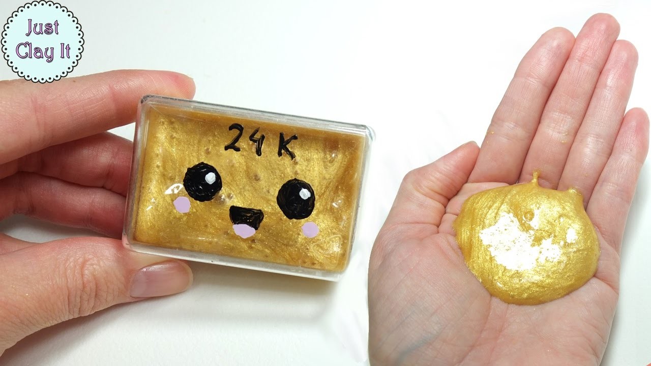 DIY Mini Płynne Złoto Glutek! Jak zrobić złotego gluta?