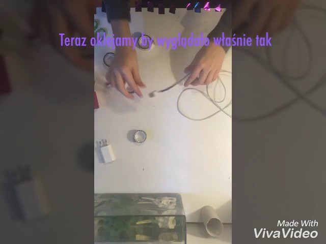 DIY Jak ozdobić ładowarkę