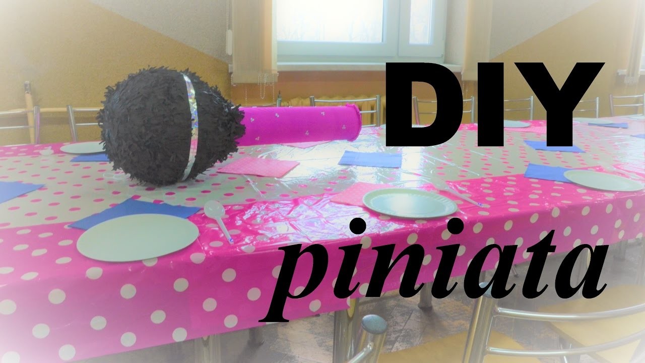 DIY Piniata * mikrofon * | VlogMama