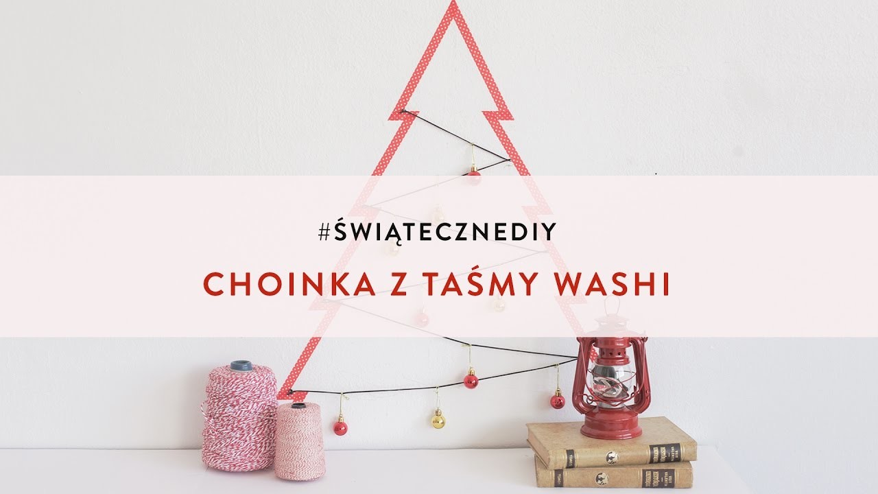 Choinka z taśmy washi | WESTWING DIY